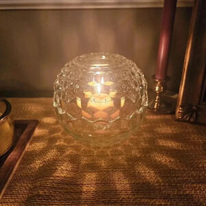 Vintage Homco Globe Fairy Lamp